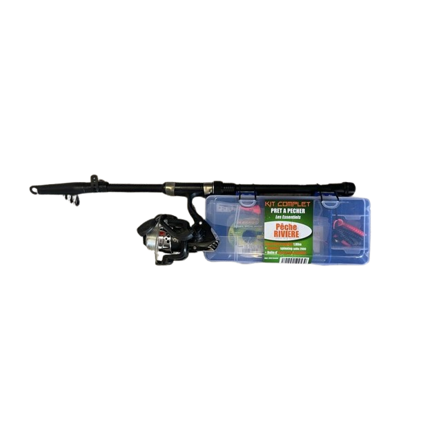 Kit complet "Prêt à pêcher" enfant Kerfil