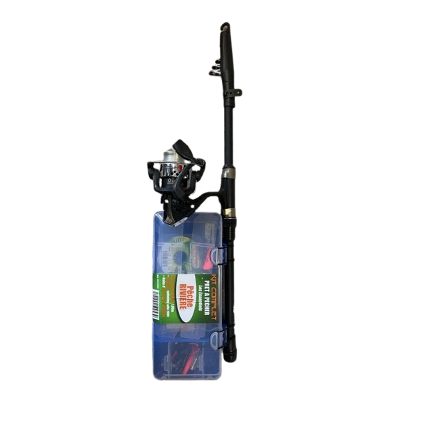 Kit complet "Prêt à pêcher" enfant Kerfil