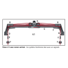 Embout rail CB BB autoporté à réa double Harken