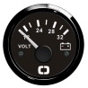 Voltmètre 18/32V Noir