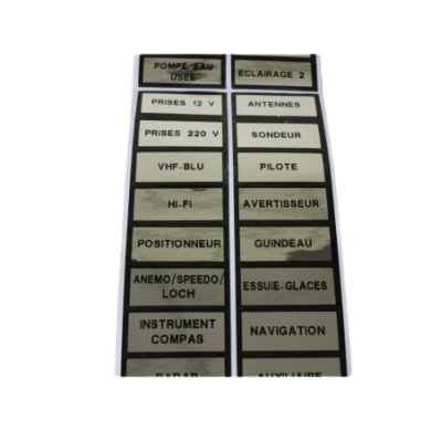 Tableau marine pour 6 lignes d'appareils