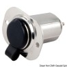 Prise allume-cigare en inox