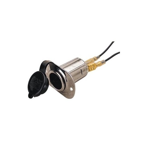 Prise inox allume-cigare