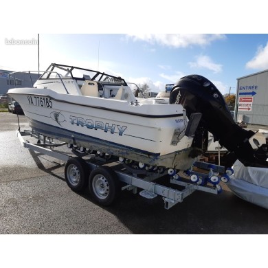 Bayliner Trophy 2002 Walkaround Moteur 150CV