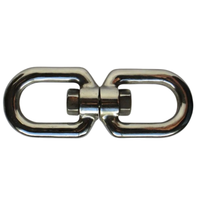 Emerillon œil-œil Inox 220 mm Ø21 mm