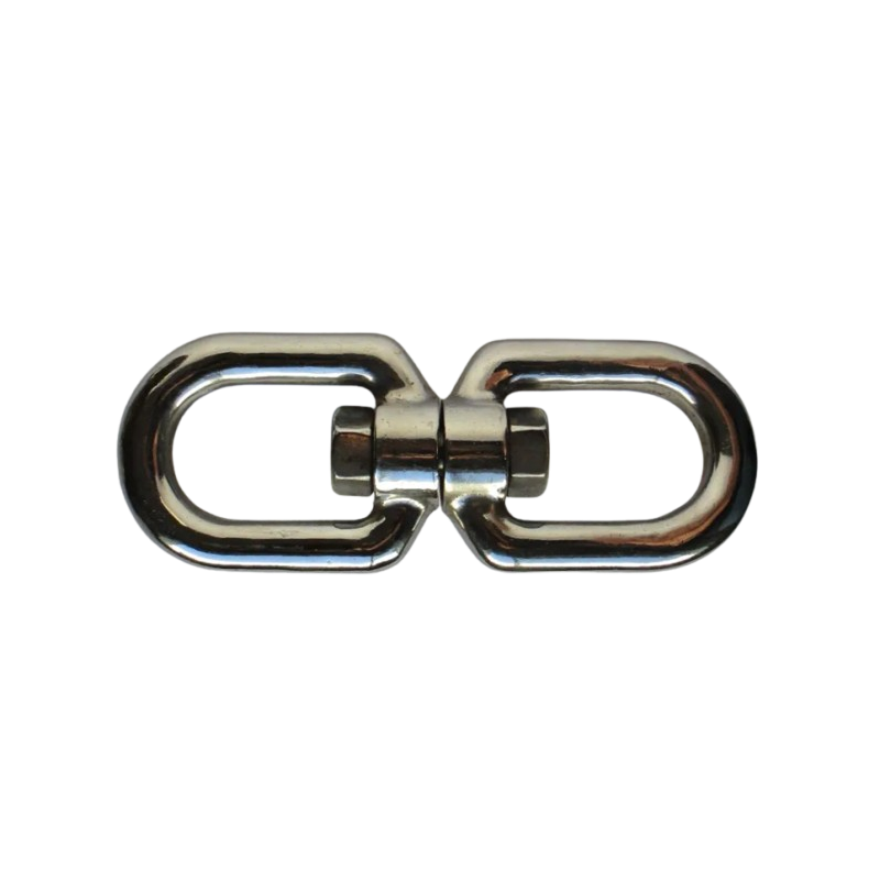Emerillon œil-œil Inox 220 mm Ø21 mm
