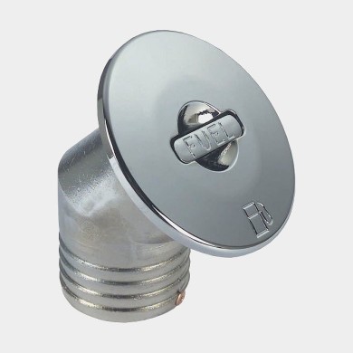 Bouchon de nable carburant Ø38 mm incliné 30° Foresti & Suardi
