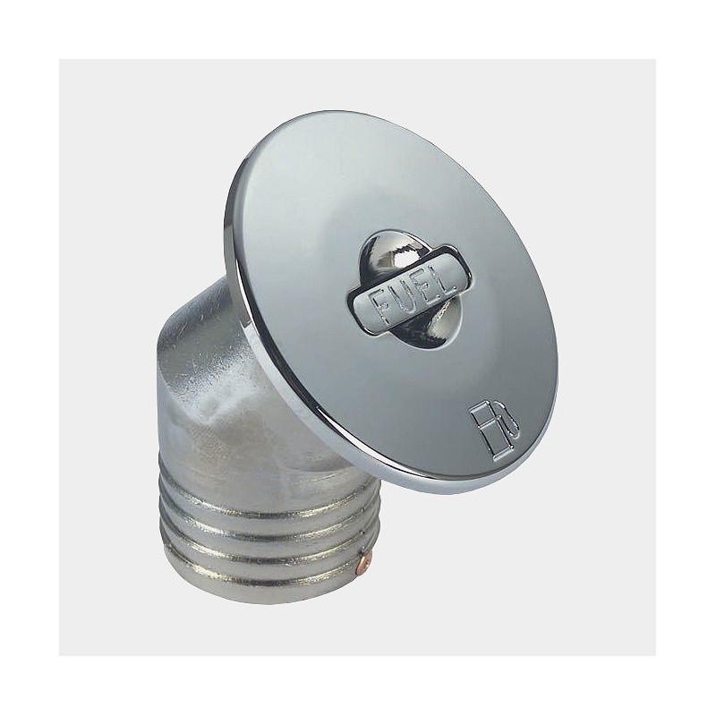 Bouchon de nable carburant Ø38 mm incliné 30° Foresti & Suardi