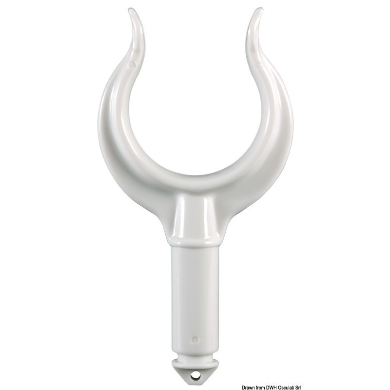 Dame de nage en nylon Ø17 45x38 mm