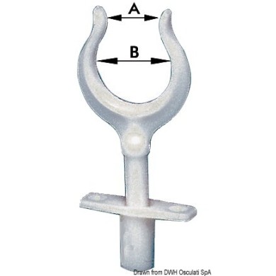 Ensemble dame de nage et support 34x53 mm