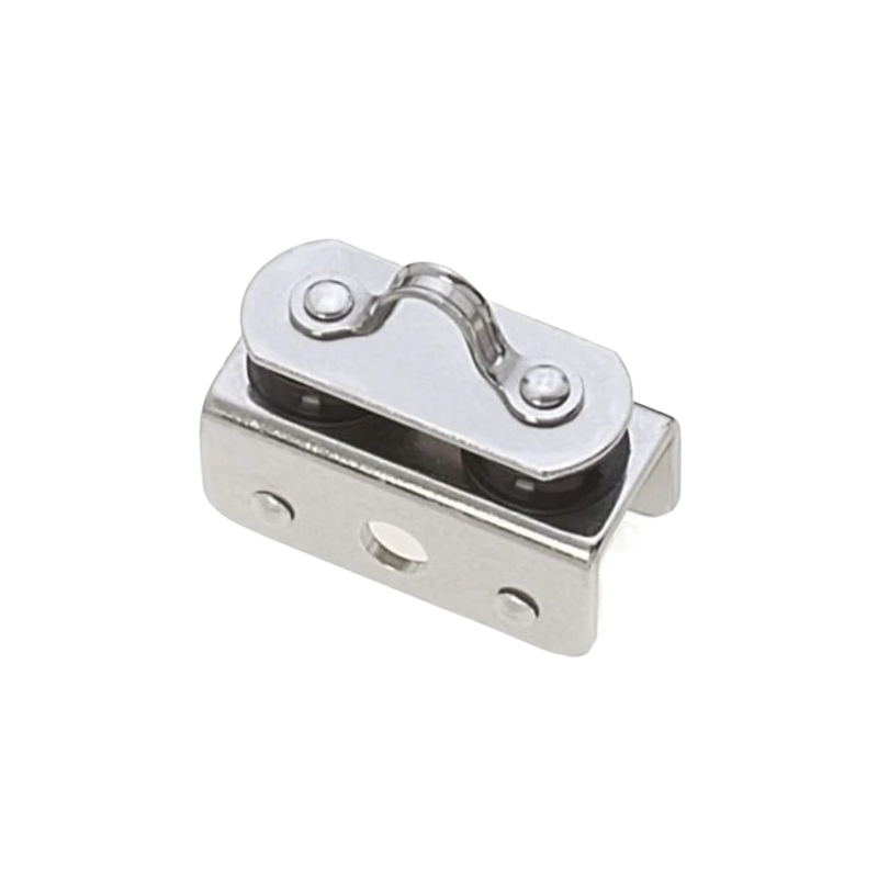 Chariot coulissant Inox - Rail 18mm Viadana