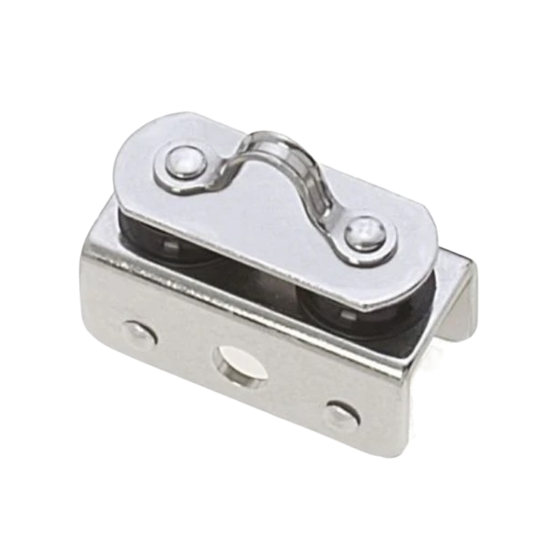 Chariot coulissant Inox - Rail 18mm Viadana Chariot coulissant Inox - Rail 18mm Viadana