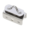 Chariot coulissant Inox - Rail 18mm Viadana