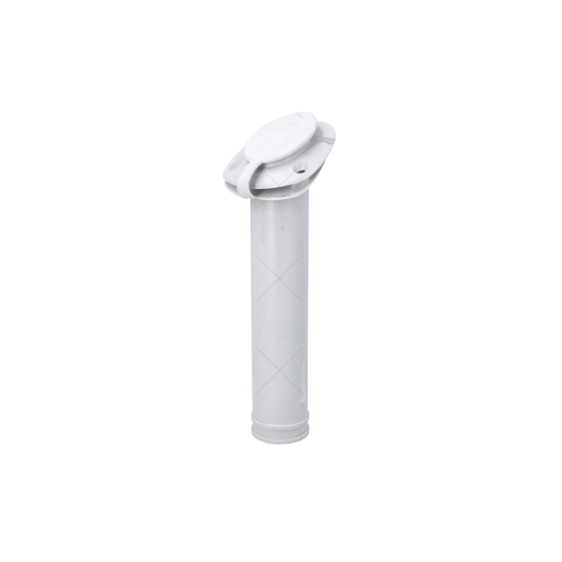 Porte-canne à encastrer nylon Gris clair 50 mm