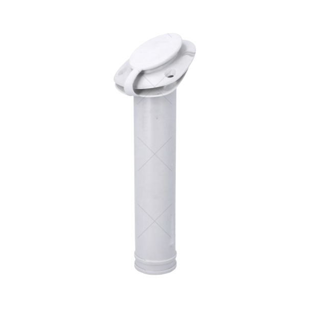 Porte-canne à encastrer nylon Gris clair 50 mm