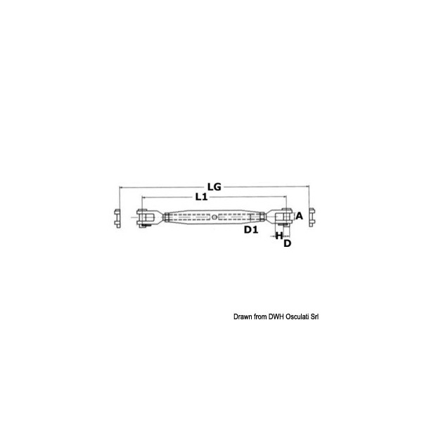 Ridoirs doubles chapes-Ridoirs-Accastillage de pont-Accastillage
