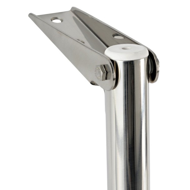 Echelle télescopique de plateforme Inox 4 marches