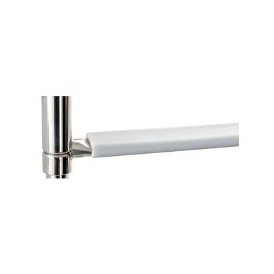 Echelle télescopique de plateforme Inox 4 marches - Large