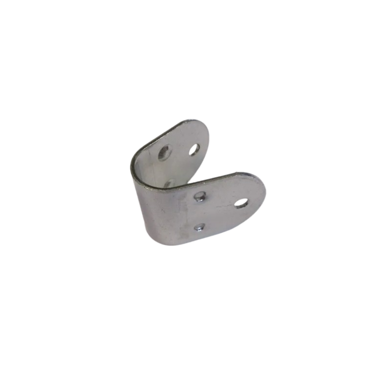 Cavalier en U en inox pour tube de 22 mm de diamètre.
