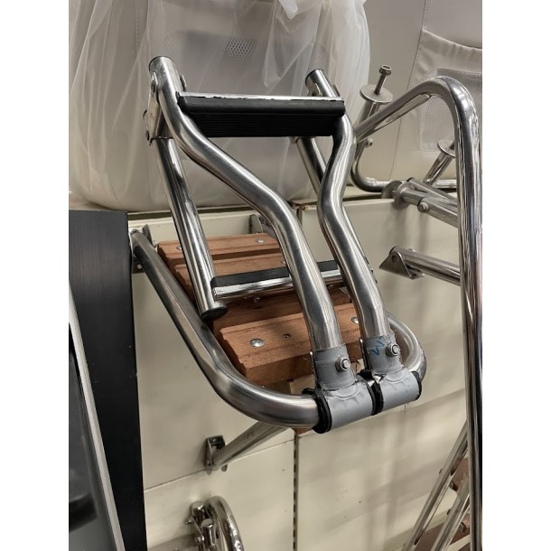 Plateforme de bain avec échelle 2 marches