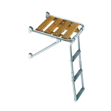 Plateforme de bain avec échelle 2 marches
