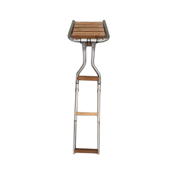 Plateforme de bain avec échelle en bois 3 marches