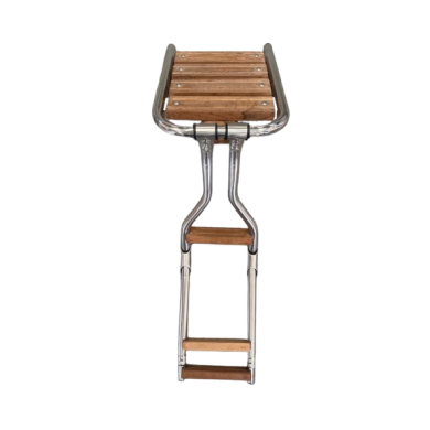 Plateforme de bain avec échelle en bois 3 marches