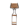 Plateforme de bain avec échelle en bois 3 marches