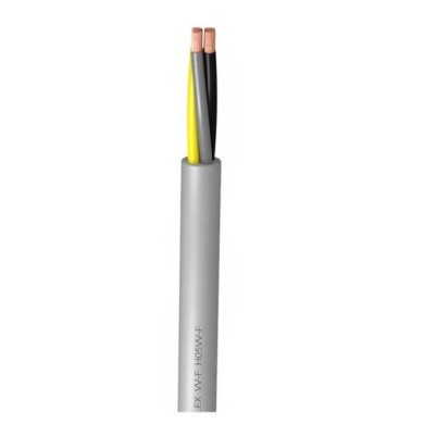 câble électrique  souple 2x2.5 mm2 gainé blanc