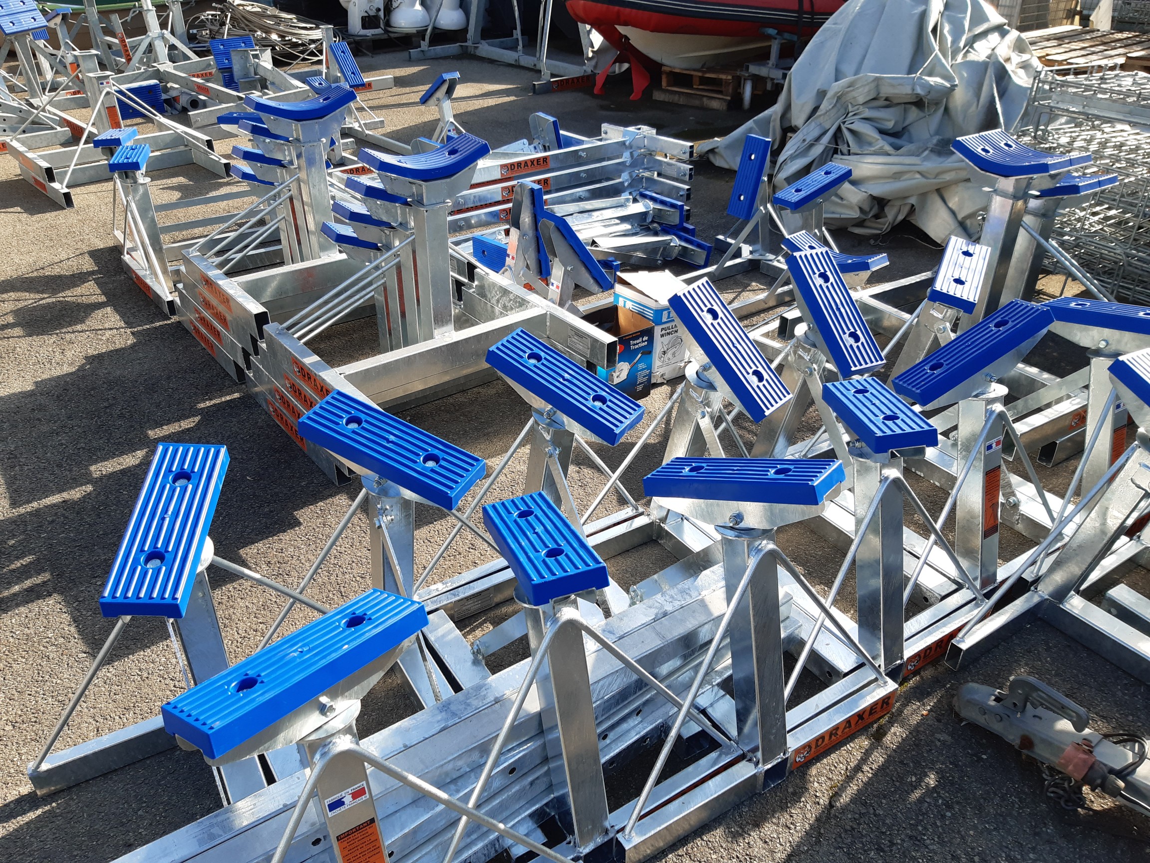 Large choix de bers de stockage